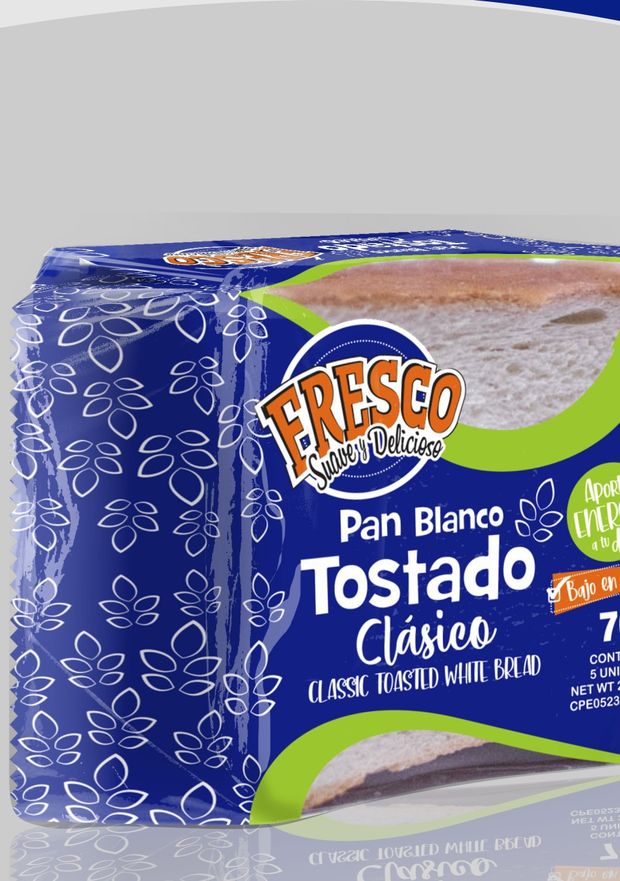 Pan Blanco Tostado Clásico
